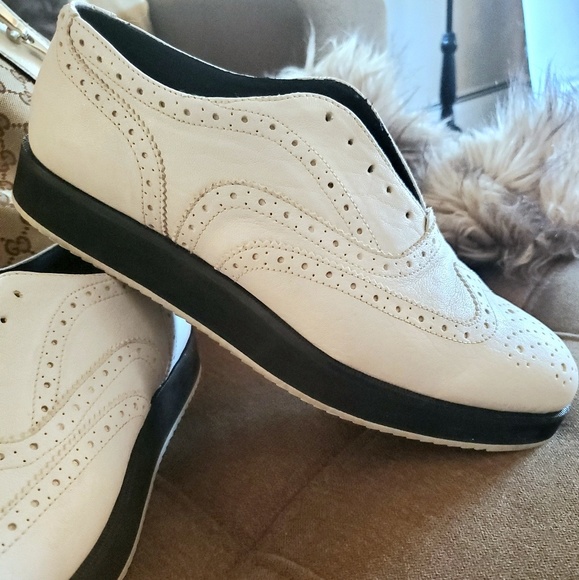 💯 Rag & Bone Meli Brogue Oxford Platforms - Picture 4 of 16